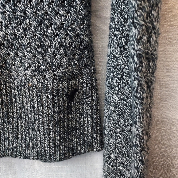 American Eagle Outfitters Women Gray Pullover Sweater M - Picture 3 of 5